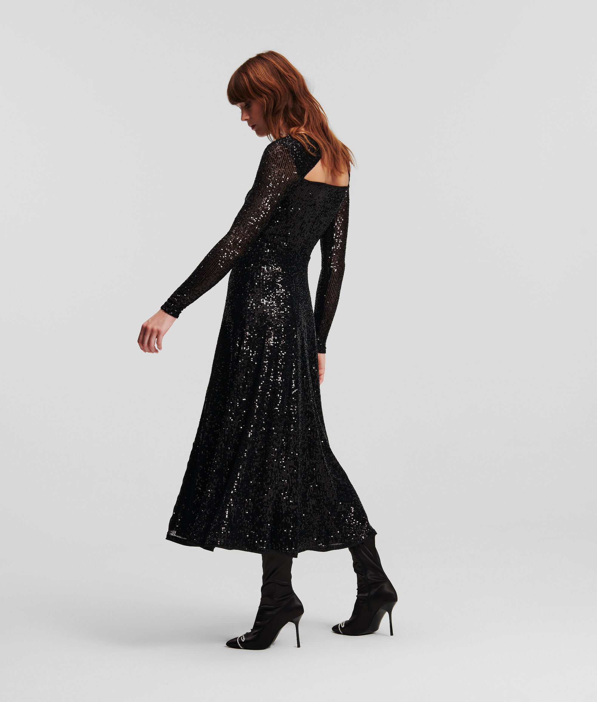 (image for) Concise SEQUIN MAXI DRESS